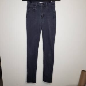 Levi Strauss & Co| Charcoal 721 High Rise Skinny Jeans